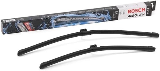BOSCH 3397007072 AeroTwin OE Replacement Wiper Blades Driver & Passenger Side - Set of 2 (24" & 19") Side Lock 19mm