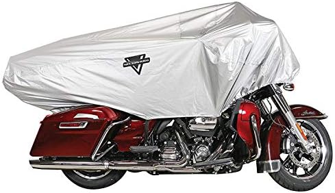 Nelson Rigg XL Motorcycle Half Cover All-Weather, 100% Waterproof, Taped Seams, Free Stuff Sack, Fits most Touring motorcycles Harley Davidson Ultra or Honda Goldwing