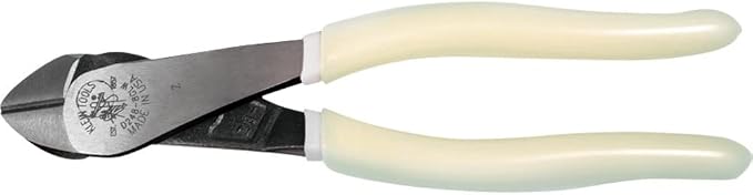 Klein Tools 8-Inch Glow-in-the-Dark Long Nose and Diagonal Cutting Pliers Bundle