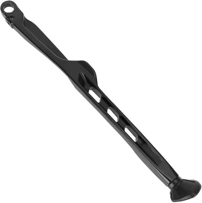 Dirt Bike Kickstand Side Stand Support Stand with Springs 2024 Style for XC EXC EXC-F TE TX FE EX EC ES 125 150 250 300 350 450 500 2023-2024-Black