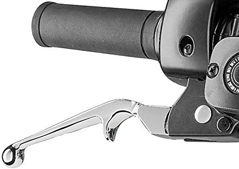 Kuryakyn 1845 Motorcycle Handlebar Accessory: Clutch and Brake Trigger Levers for 1996-2017 Harley-Davidson Motorcycles with Cable Clutch, Gloss Black, 1 Pair