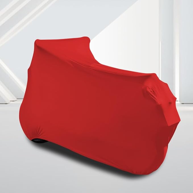 WinPower Indoor Motorcycle Cover, Soft Stretch Elastic Dustproof Scratchproof Cover for Motorbikes, 104 x 41 x 49 inches