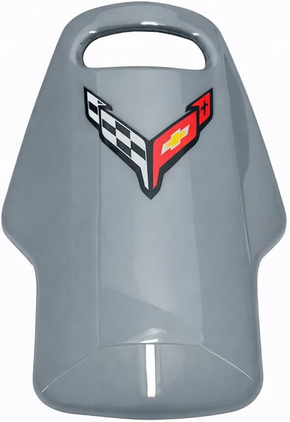 SR1 USA C8 Corvette Interior Drive Mode Selector Trim Cover Knob - Color Matched OEM-Style Upgrade - Fits 2020-2026 Corvette Stingray, Z51, Z06, E-Ray Coupe & Convertible (Sea Wolf Gray)