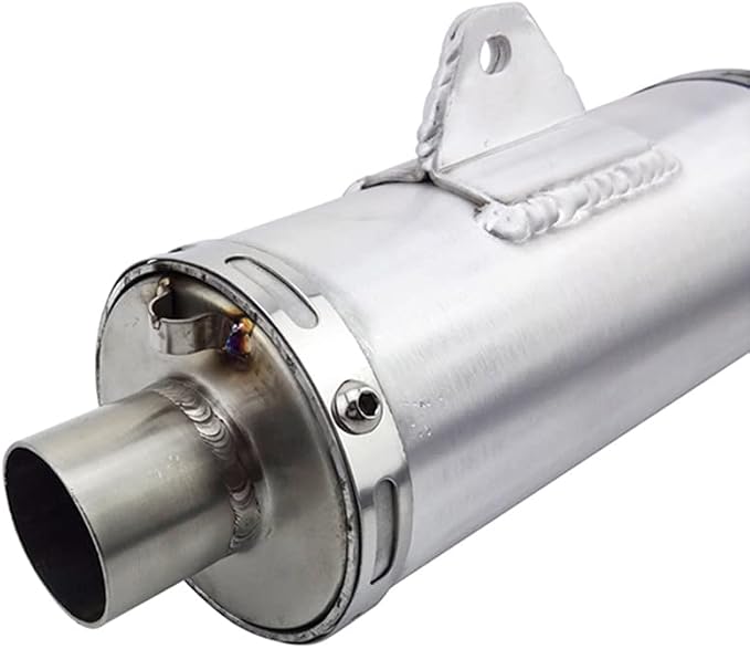 DJ-Motor 32mm Exhaust T4 Muffler For 150cc 160cc Pit Dirt Bike Mini Motocross Taotao DBX1 X-pro140