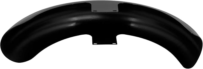 19" Motorcycle Front Fender Mudguards For 120 / R19 Tire Fit for Harley Bagger Touring Road King Electra Glide Street Glide FLHR FLHX (Matte Black)
