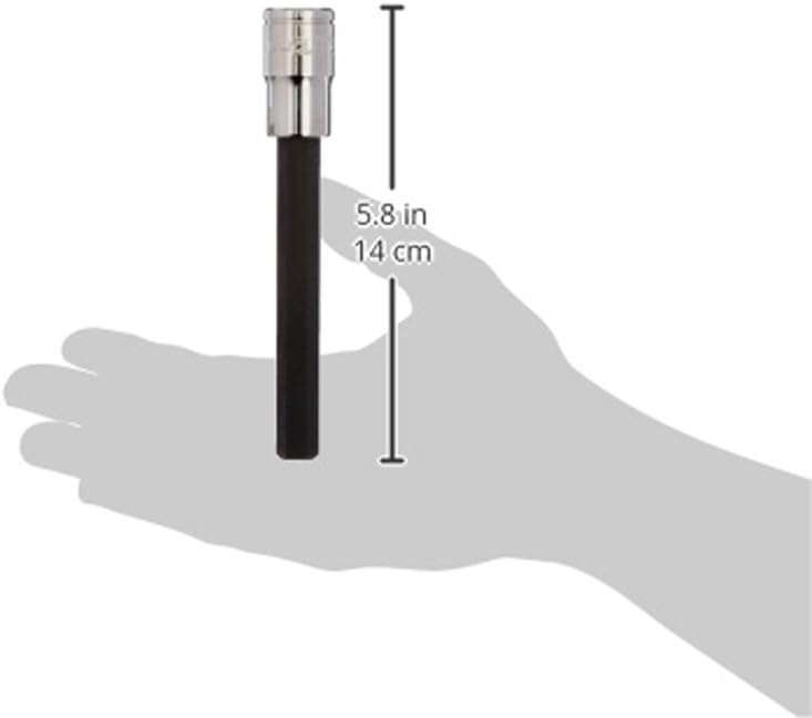 Williams JHW35296 1/2" Drive Hex Long Bit Socket, 12mm