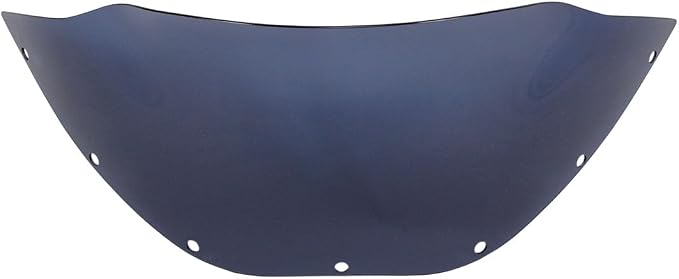 POWER JAMES PMMA Ink Blue Dark Blue Windshield Windscreen,Compatible with Harley Davidson Street Bob, Super Glide, Low Rider, Road King with FXRT Out Fairing