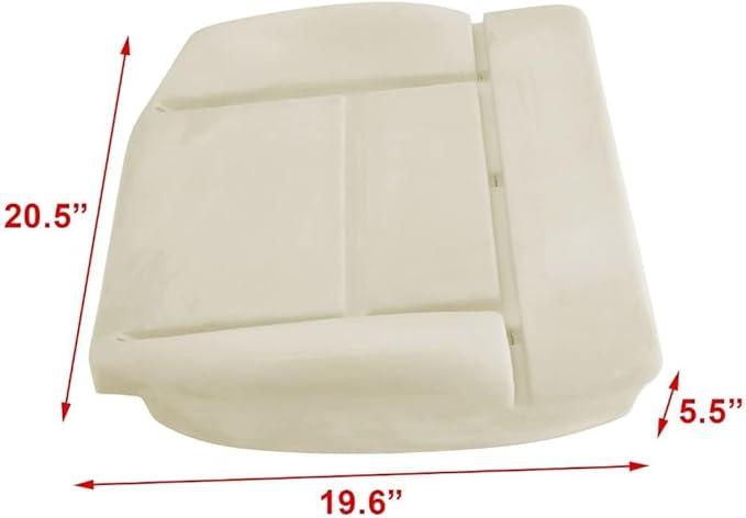 GXARTS Front Driver Side Bottom Seat Foam Cushion Pad Replacement Compatible with Ford F150 2004 2005 2006 2007 2008