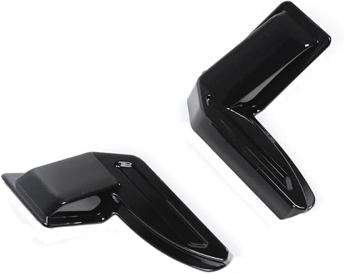 YOCTM 2-PACK ABS Rear Windshield Heating Wire Protection Cover Compatible with Suzuki Jimny 2019 2020 2021 2022 2023 2024 2025 JB64 JB74W Black Protector Cover Trim (Black)