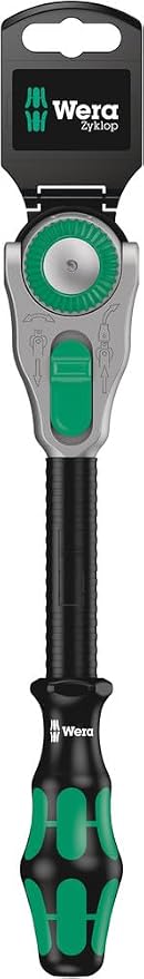 Wera - 5073262001 Zyklop 8000 C SB Ratchet, Square Socket 1/2"