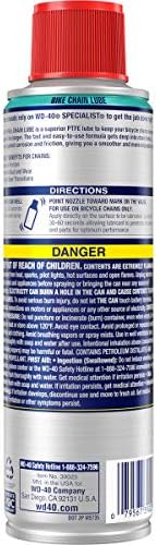 WD-40 All Conditions Bike Chain Lube and Chain Cleaner/Degreaser