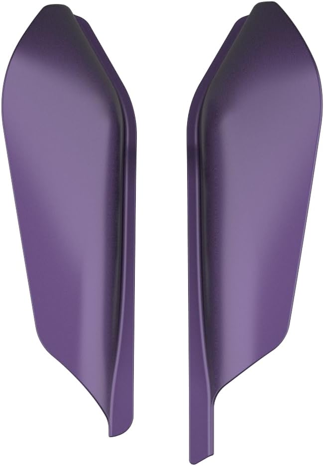 Advanblack 2025 RG Mid Frame Air Deflectors Compatible for Harley Touring Street Glide, Road King, Electra Glide, 2009-2025 (Purple Abyss Denim)