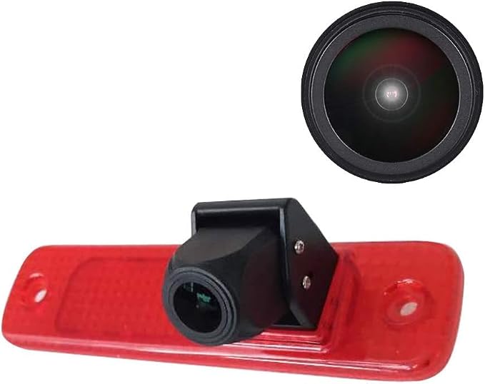 1280 * 720 Pixel Third Roof Brake Lamp Car Backup Camera Replacement for Ford Transit Transporter Van 3 BJ 04.2006-01.2009 Ford Transit MK7 Tourneo Furgon MK4 Van 3. 2006-2014 Reverse Parking Camera
