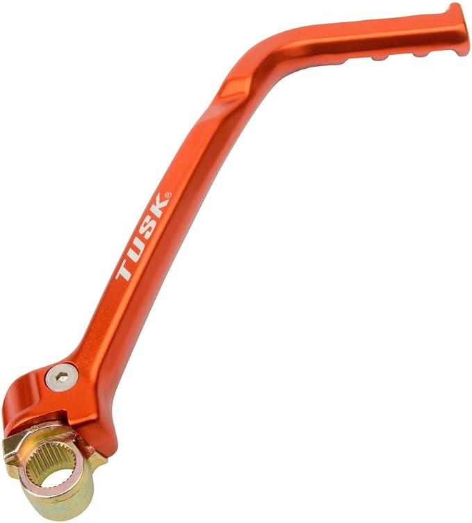 Tusk Anodized Orange Kick Starter Lever – CNC‑Machined Replacement Kickstart Arm with Durable Finish - Compatible with KTM 250 SX 2017-2022
