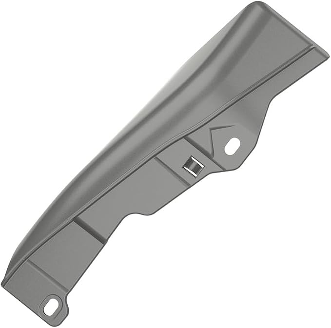 Color - Matched Mid Frame Air Deflectors Heat Shield, Perfectly Fit for Harley Touring Models 2009-2026 Mercury Silver