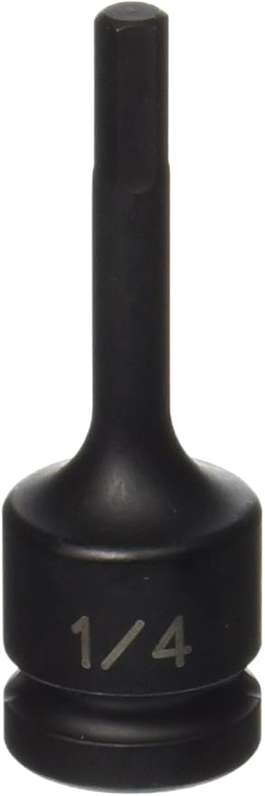 Grey Pneumatic (2908F) 1/2" Drive x 1/4" Hex Driver Socket