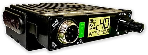 President Electronics Bill II FCC Ultra-Compact AM/FM CB Radio
