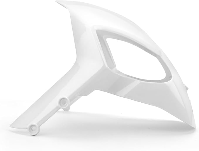 Motorcycle Front Fender, for Ducati MONSTER 696 795 796 M1200 S4R M1100 1100 EVO, Mudguard Protector Splash Guard Fit Fairings Kit Parts (Gloss White)