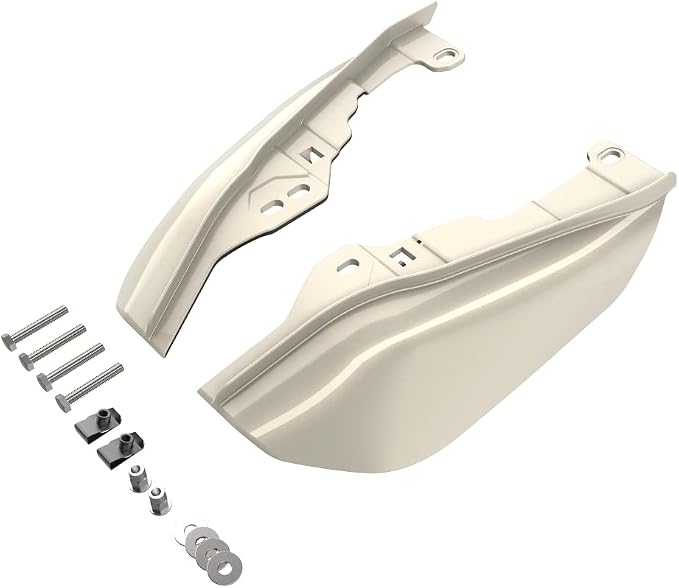 Advanblack 2024 RG Mid Frame Air Deflectors Compatible for Harley Touring Street Glide, Road King, Electra Glide, 2009-2025(Morocco Gold Pearl)