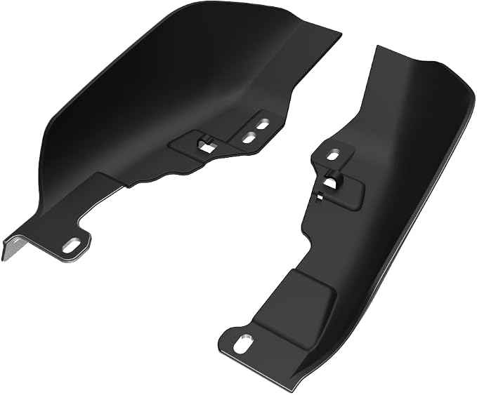 Advanblack 2024 RG Mid Frame Air Deflectors Compatible for Harley Touring Street Glide, Road King, Electra Glide, 2009-2025(Dark Platinum)