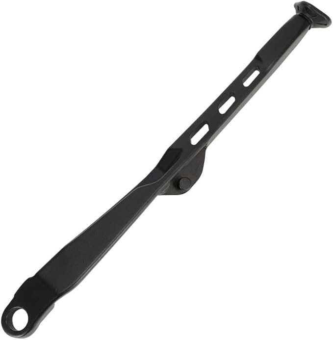 Dirt Bike Kickstand Side Stand Support Stand with Springs 2024 Style for XC EXC EXC-F TE TX FE EX EC ES 125 150 250 300 350 450 500 2023-2024-Black
