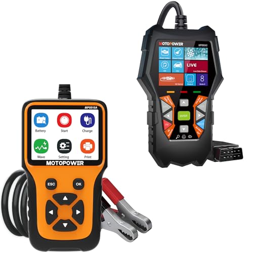MOTOPOWER MP0515A 12V Car Battery Load Tester with MP69040