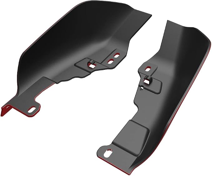 Advanblack 2024 RG Mid Frame Air Deflectors Compatible for Harley Touring Street Glide, Road King, Electra Glide, 2009-2025(Redline Red)