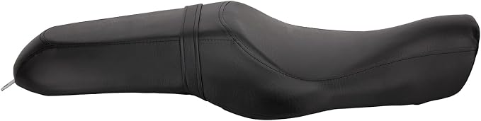 2-Up Driver Passenger Seat for Harley Sportster 883 1200 Black | 2004-2006 & 2010-2016 XL1200 XL883, Leather Cover, Front Rear Riding, Easy Direct Replacement, Waterproof and Dustproof