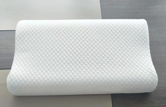 VJASD Memory Foam Bed Pillow for Sleeping - Ergonomic Cervical Contour Neck Support Orthopedic Pillow Queen Size