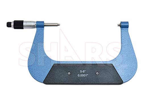 Shars 5-6" Screw Thread Micrometer with Anvils 303-2375 M