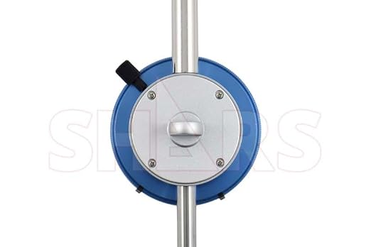Shars 3" High Precision Large White Dial Indicator, 0.001" Graduation, 0-100 Reading AGD3 NEW 303-3216 R