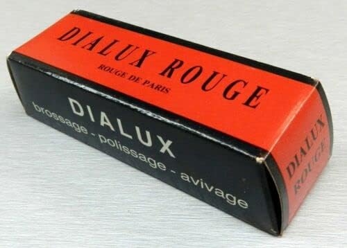Dialux Jewelry Polishing Compounds 4 Bars Assortment of Rouge Polish Gold and Silver 1 Bar of Each Type Red/Blue/White/Green by JTS