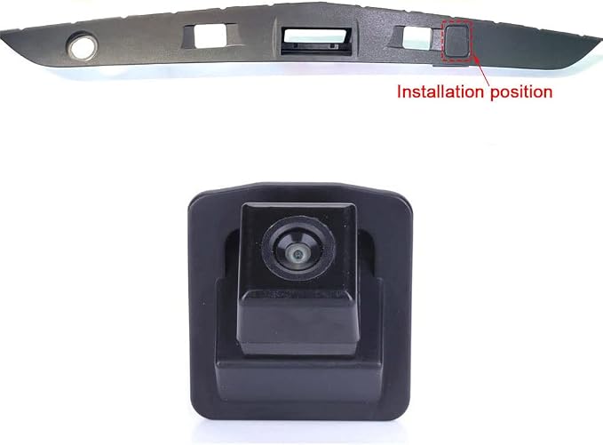 HD Waterproof Car Handle Pre-Hole Reversing Reverse Backup Camera,Parking Safety Assistant System Parking Camera,Replacement for Mercedes-Benz E W212/caravan