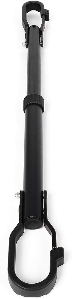SCITOO Iron Bicycle Top Tube Adapter Fit Most Automobiles That Have A Roof Rack Including Round Square Oval and Flat Crossbars Black 1-Bike