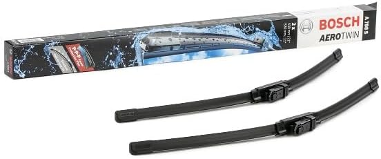 BOSCH 3397009798 AeroTwin OE Replacement Wiper Blades Driver & Passenger Side - Set of 2 (21" & 21") Top Lock 16mm