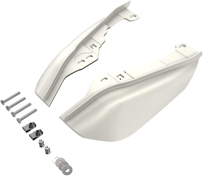 Advanblack 2024 RG Mid Frame Air Deflectors Compatible for Harley Touring Street Glide, Road King, Electra Glide, 2009-2025(Bonneville Salt Denim)