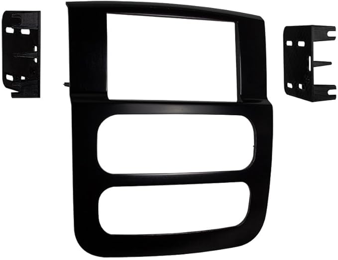 Metra 95-6522B Double DIN Dash Kit for 2002-05 Dodge Ram (Matte Black)