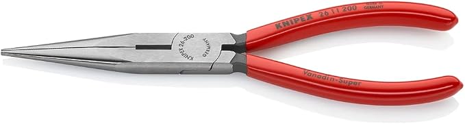 KNIPEX Tools Cable Shears and Long Nose Pliers Bundle