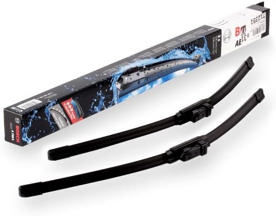BOSCH 3397009798 AeroTwin OE Replacement Wiper Blades Driver & Passenger Side - Set of 2 (21" & 21") Top Lock 16mm