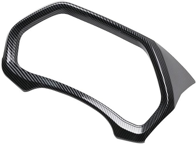 Main Driver Instrument Frame Modification Compatible with Toyota Grand Highlander 2024 2025 2026 Fit for 2024-2026 Grand Highlander ABS Accessories(Carbon Fiber)