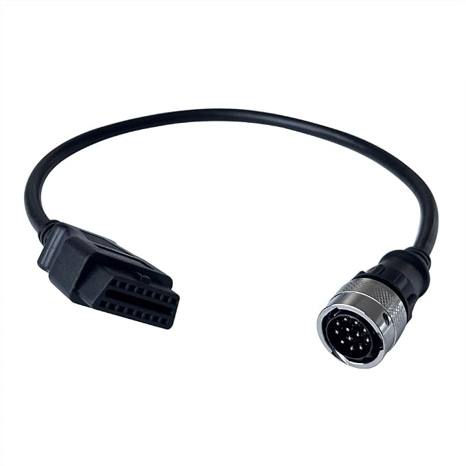 OBD2 Diagnostic Adapter Cable for Deutz Engine Relace for Bosch 3824-25 Work for MAZ Bus Ag: for Gregoire, for Manitou, for Claas OHW: for Liebherr for Bobcat for Hitachi for Kramer for Yanmar