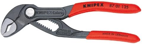KNIPEX Pliers Wrench (86 03 125) and Water Pump Pliers (8701125) Tool Set