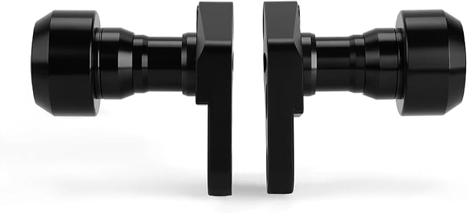 MotorCycle Frame Sliders Fit For Ninja ZX-6R 2024 2025 | zx6r falling Protection ninja zx-6r Anti Collision 2024 zx6r Accessories Frame Sliders 2025 zx6r Accessory ninja BK