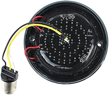 Eagle Lights 3 1/4” Infinity Beam Front LED Turn Signals w/Running LED Light Ring for Harley Davidson Motorcycles