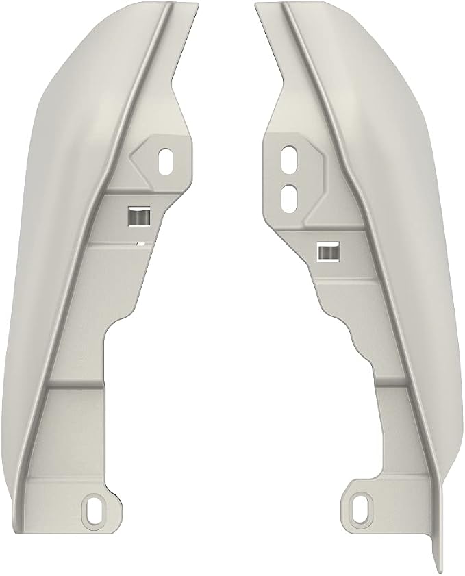 Advanblack 2024 RG Mid Frame Air Deflectors Compatible for Harley Touring Street Glide, Road King, Electra Glide, 2009-2025(Bonneville Salt Denim)