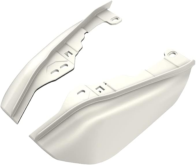 Advanblack 2024 RG Mid Frame Air Deflectors Compatible for Harley Touring Street Glide, Road King, Electra Glide, 2009-2025(Bonneville Salt Denim)