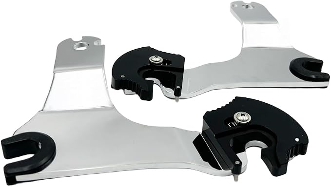 Adjustable Driver/Passenger Seat Backrest Component:Quick Release Mounts (Touring Quick Release 09-23 Chrome)