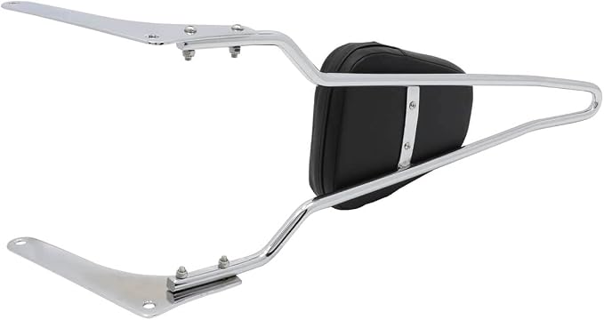 Passenger Tall Sissy Bar Rear Backrest for Honda Rebel 250 CMX250 CA250 All Year, Chrome