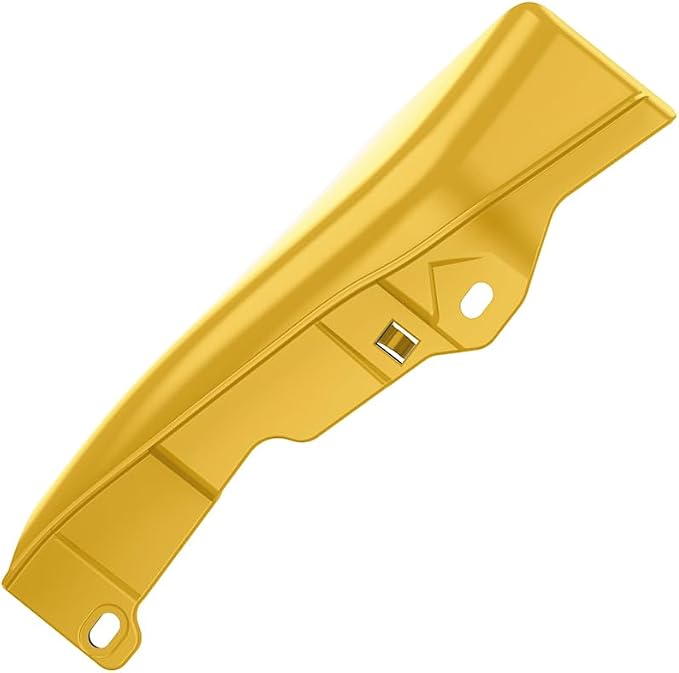 Color - Matched Mid Frame Air Deflectors Heat Shield, Perfectly Fit for Harley Touring Models 2009-2026 Industrial Yellow