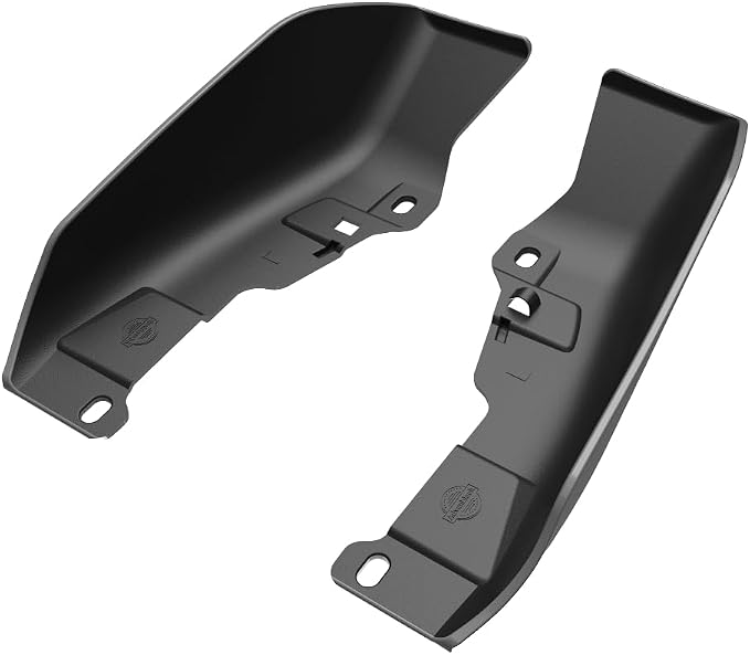 Advanblack 2026 Road Glide Mid Frame Air Deflector, Dark Billiard Gray Air Deflector Heat Shield Compatible with Harley Touring Street Glide, Road King, Electra Glide, 2009-2026
